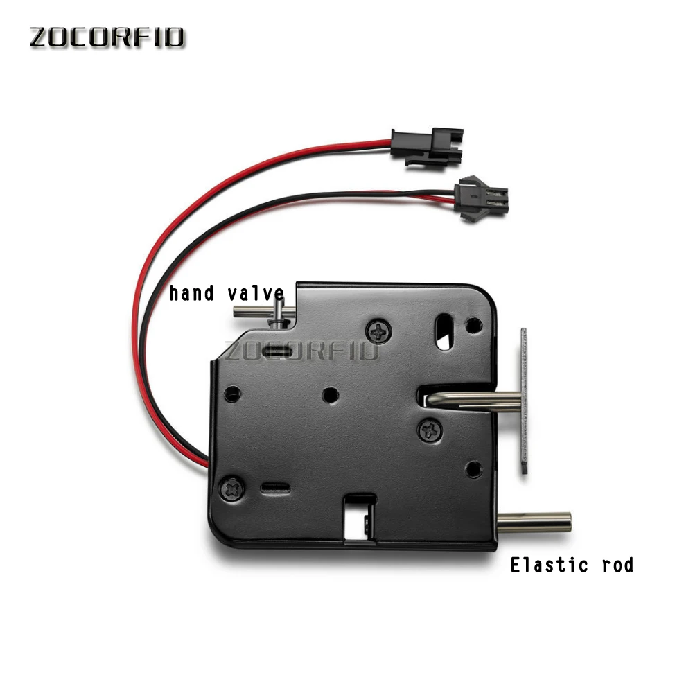cupboard electrical Lock Picks latch Electromagnetic Lock for Electronic Locker Smart Cabinet Lock with spring rod