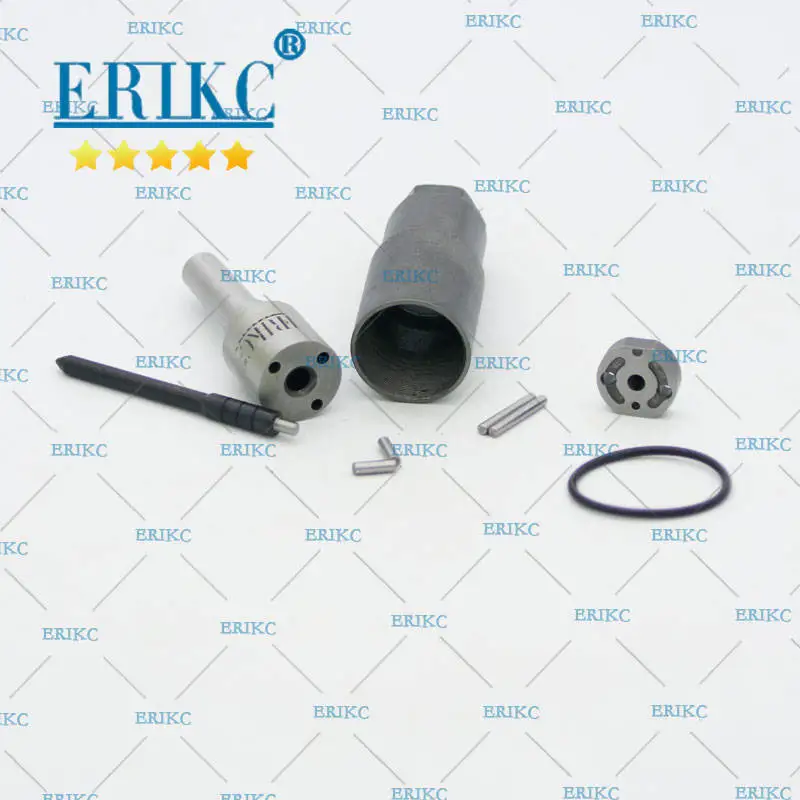 ERIKC 095000-8650 Fuel Injector Repair Kits Nozzle DLLA155P1062 Valve Plate 10# for 23670-30370 23670-30240 Toyota Hiace 2KD-FTV