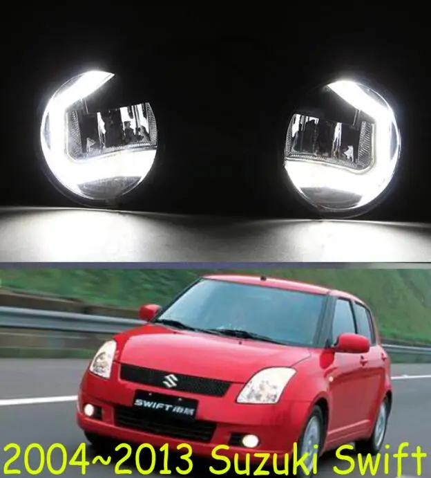 

car bumper lamp for headlight Suzuki Swift Daytime light LED car accessories daylamp for Liana Alto fog lamp