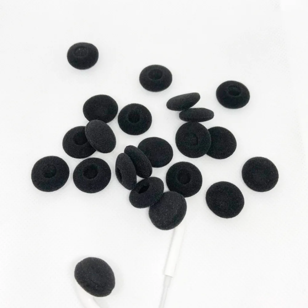 18mm Soft Foam Sponge Ear Tip Cover Replacement Earbud Covers for Bang & Olufsen A8 A-8 B&O Earphones Sleeve