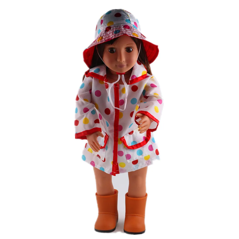 NEW ARRIVE fashion spot clothes+hat fit 18 inch  doll  doll accessories(without shoes)b849