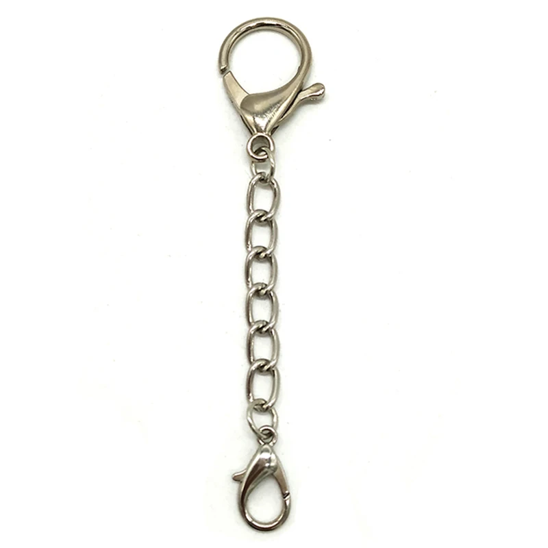 Handmade Lobster Clasp Keychain Connecting Key Buckle Circular Keyring Hipster Wallet Chain Key Pendant Accessories