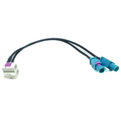 Radio Adaptor Antenna Audio Cable Two Female - 2 Fakra  Antenna Adaptor For vw for audi