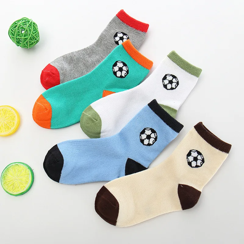 Calcetines de fútbol para niños – Algodón suave y resistente - imagen 2