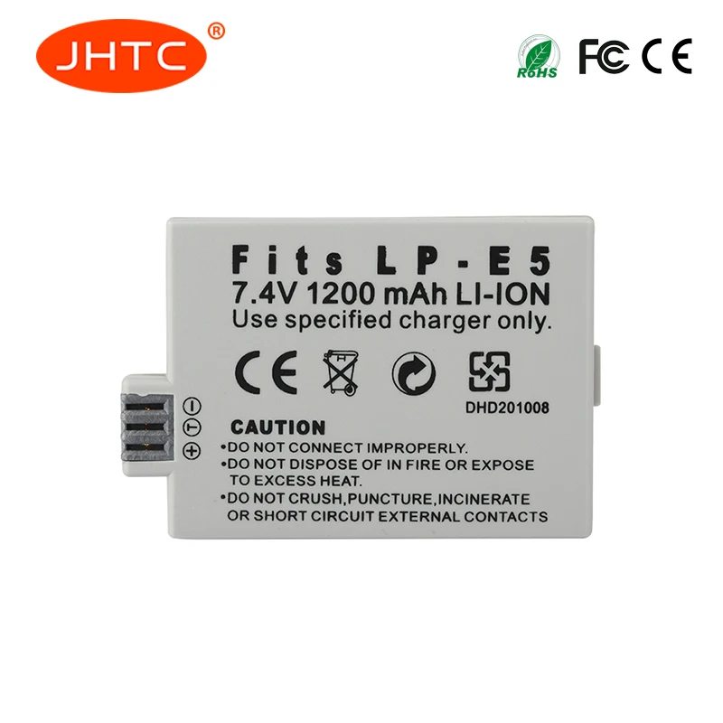 LP-E5 LP E5 Battery For CANON 450D 500D 1000D KISS X2 X3 F Rebel XS XSi T1i LP-E5 Camera Battery