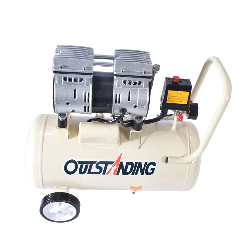 

Air compressor 0.7MPa 8L/18L/30L Optional air pool cylinder,economic speciality of piston filling machine Noisy less light tool