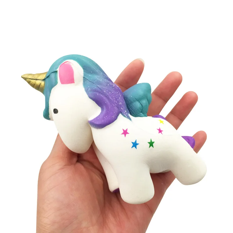 Squishy jumbo antiestrés para niños y adultos, unicornios de juguete de elevación lenta, juguetes antiestrés, regalos, envío directo