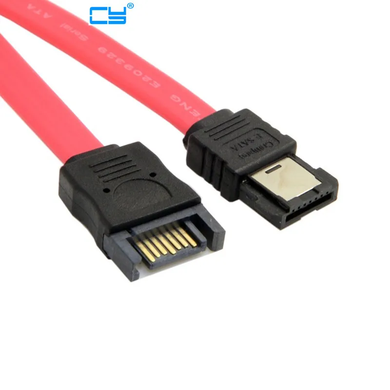 

5PCS/lot PS3 Hard disk SATA 7P male to ESATA 7P Female extender extension cable 50cm