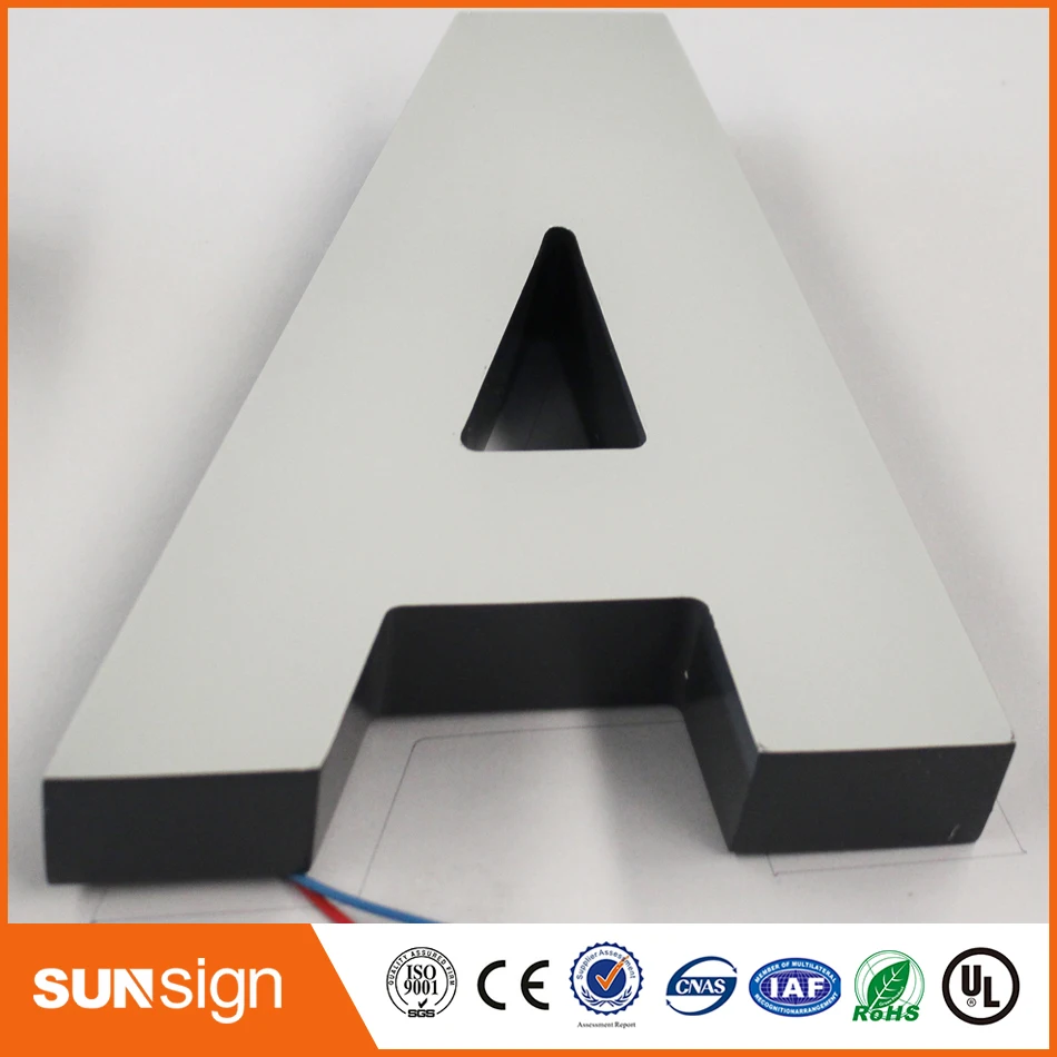 Frontlit Bewegwijzering Acryl Verlichting Brief