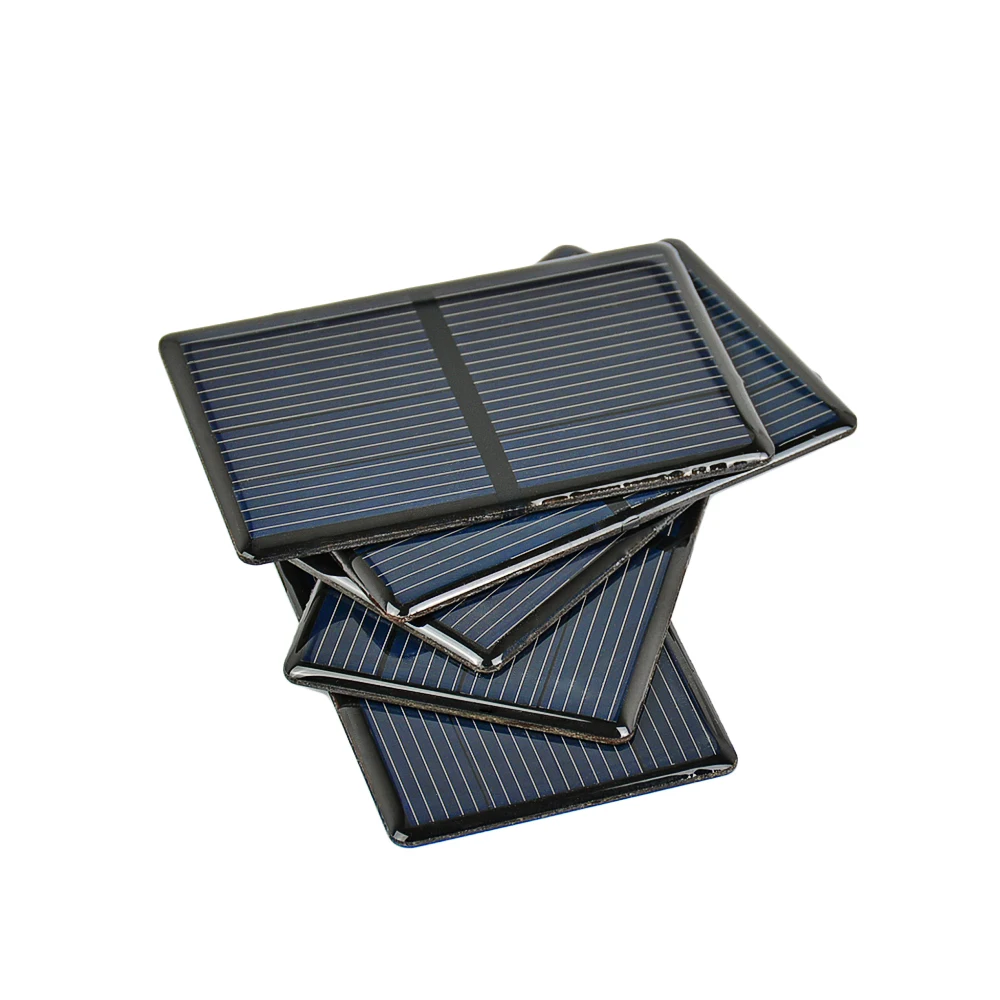 SUNYIMA 5 szt. 2V 300mA polikrystaliczne panele słoneczne 80*50mm Mini Solar ogniwo energia słońca moduł do DIY ładowarka