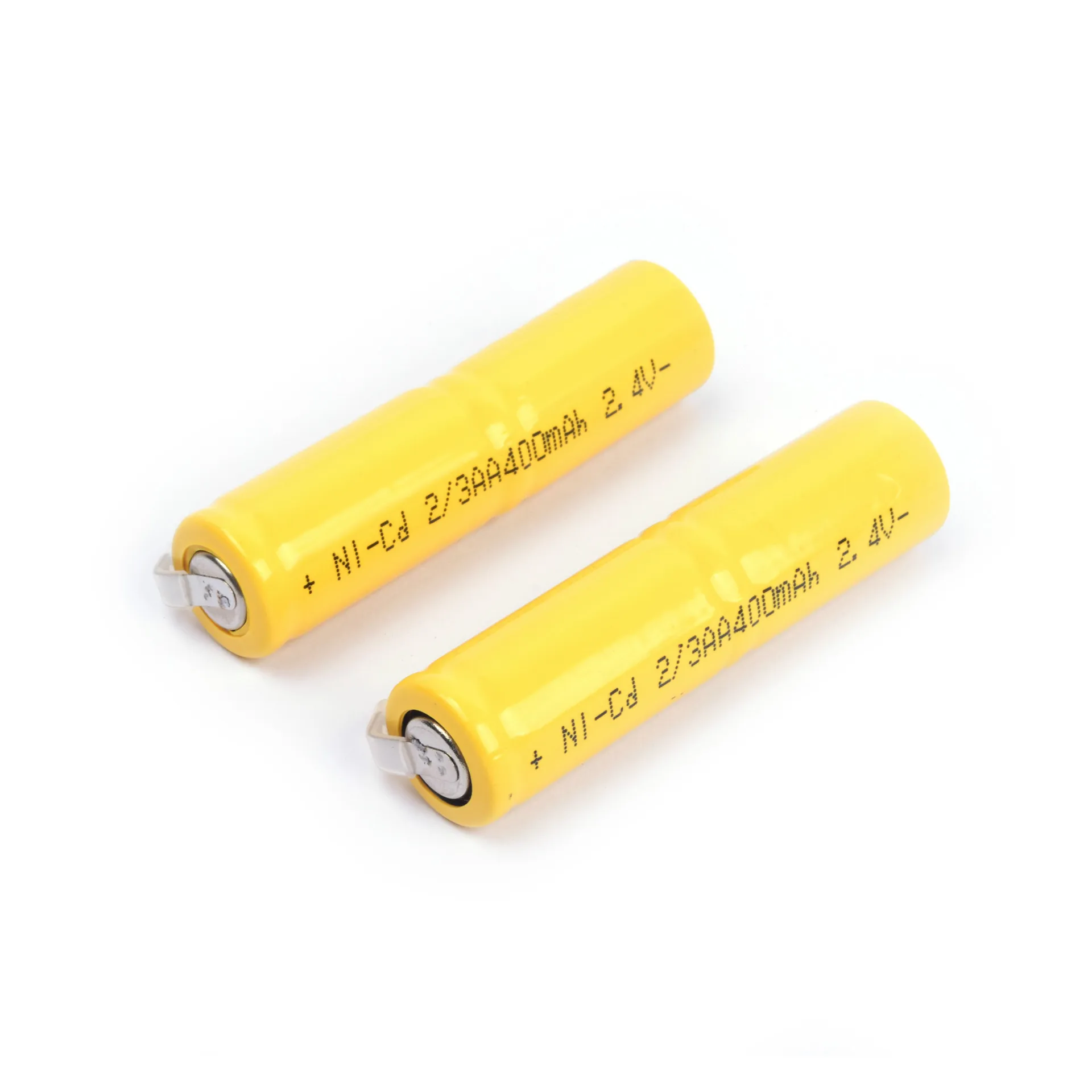 GTF 1-10pc 2/3 AA 2.4v 400mAh Battery 2/3 AA 2.4V Ni-CD Rechargeable Battery for Electric Shaver Toothbrush Razor LED Light Cell