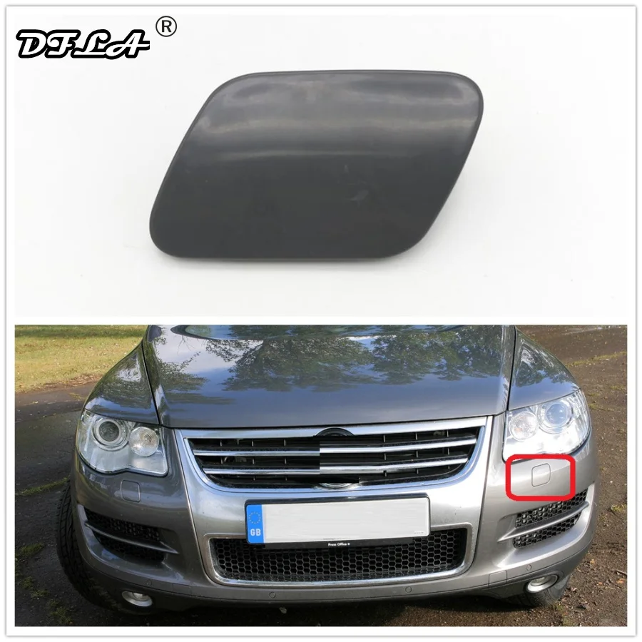 

For VW Touareg 2002 2003 2004 2005 2006 Car-styling Front Bumper Headlight Washer Cover Cap Left Driver Side