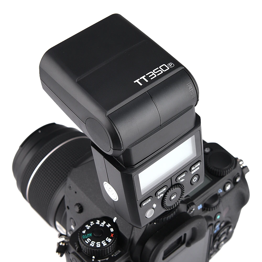 In Stock! GODOX Mini TT350P TT350 TTL HSS 2.4GHz Wireless Flash XPro-P Trigger for Pentax 645Z K-3II K-1 KP K-50 K-S2 K70 Camera