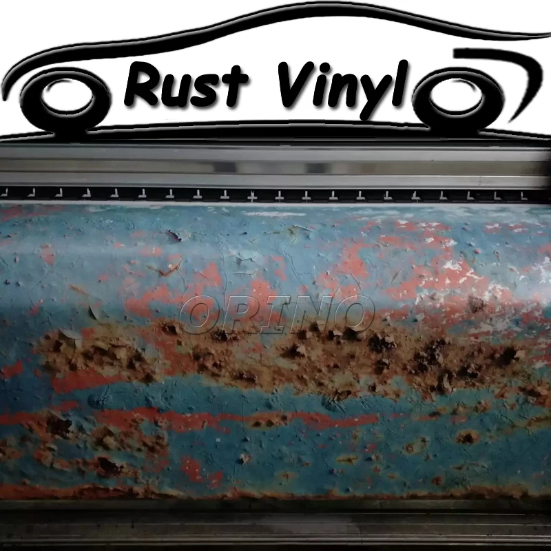 

New Arrival Rust Wrap Vinyl Film Sheet Air Bubble Free Rust Vehicle Car Sticker Wrapping Size: 1.52*5/10/15/20/25/30 Meters