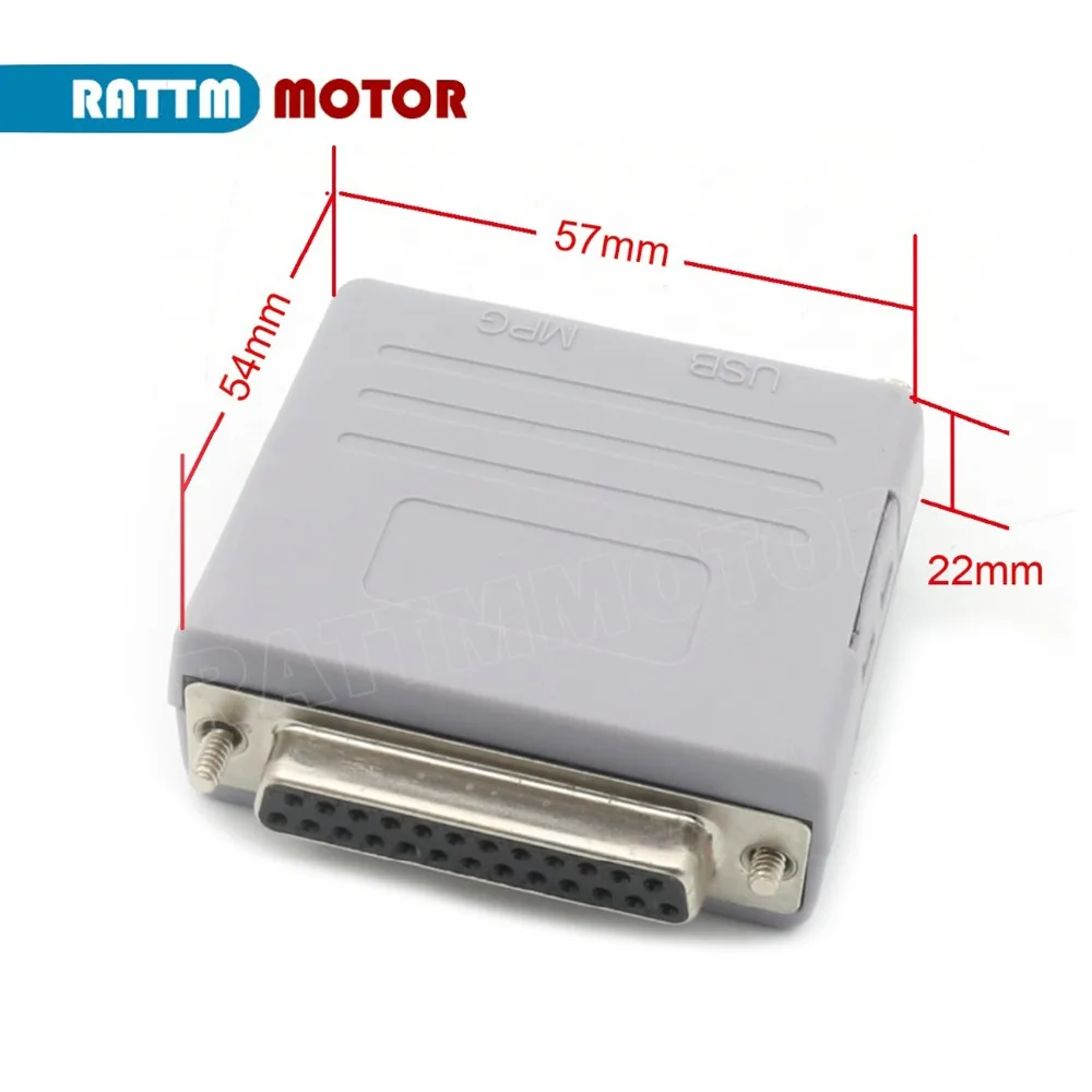 New 200KHZ RTM200 USB converter MOTION CONTROLLER USB to LPT adapter USB CNC controller for Mach3