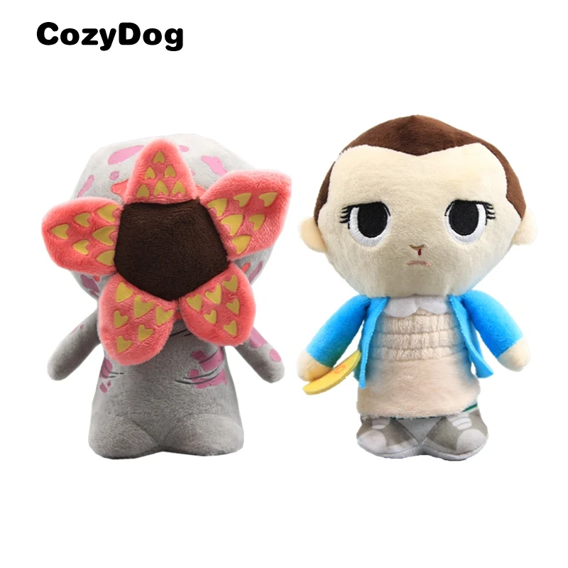 

Stranger Things Eleven with Eggo Demogorgon Plush Toy Kids Gift Soft Stuffed Doll Cartoon Plush Toy 18cm 7'' High Quality