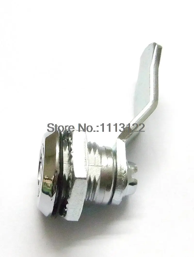 MS705 Industrial Enclosure Cam Lock Double bit key Cabinet Cam Lock one word wing Metal Box Cam Lock 1 PC