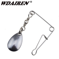 10Pcs/lot Lure DIY For Spinner Spoon Lures Frogs VIB Reflective Stainless Steel Sheet Noisy Spoons Fishing Accessories