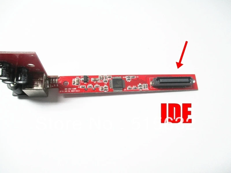 Del computer portatile Esterno USB 2.0 CD DVD ROM Portable Drive Enclosure Case Esterno IDE