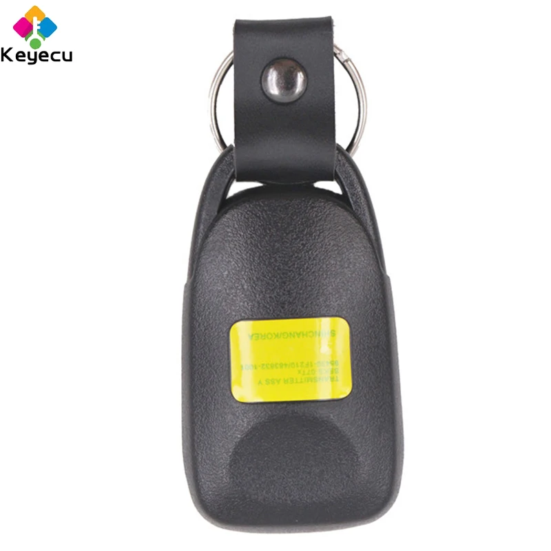 KEYECU Keyless Entry Remote Control Car Key With 2 Buttons 433MHz for Kia Sportage 2005 2006 2007 2008 Fob FCC ID: SEKS-07TX