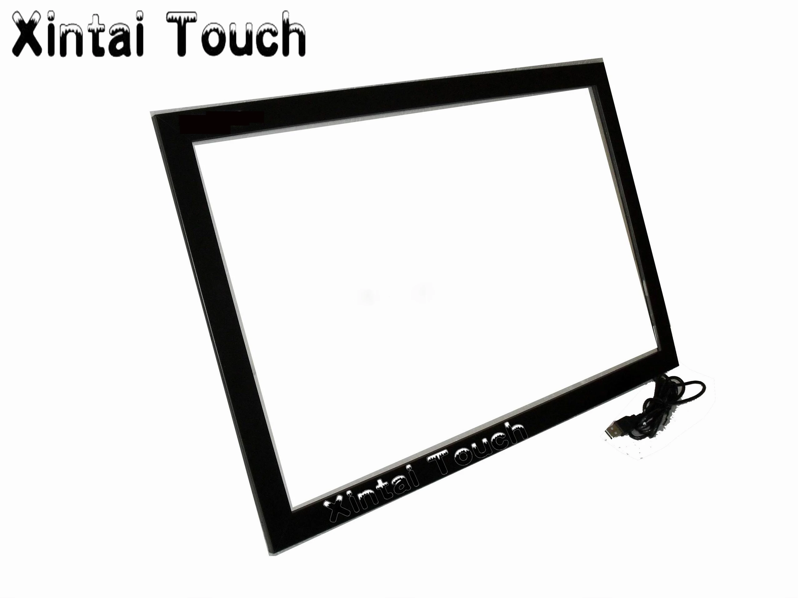 69.5 inch truely 10 points usb multi touch screen overlay kit with quick response and high resolution