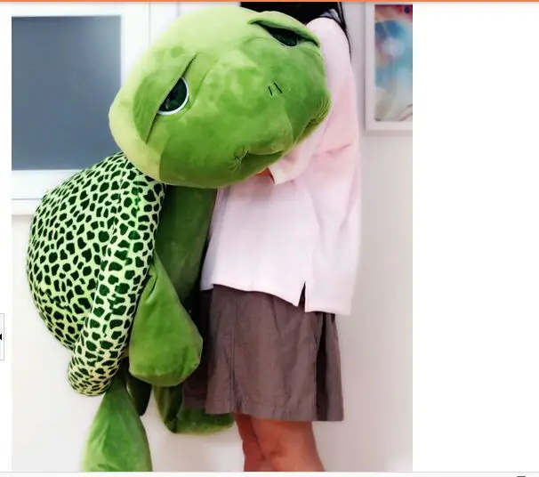 stuffed plush toy big eyes turtle , tortoise soft toy hugging pillow,birthday gift b4883