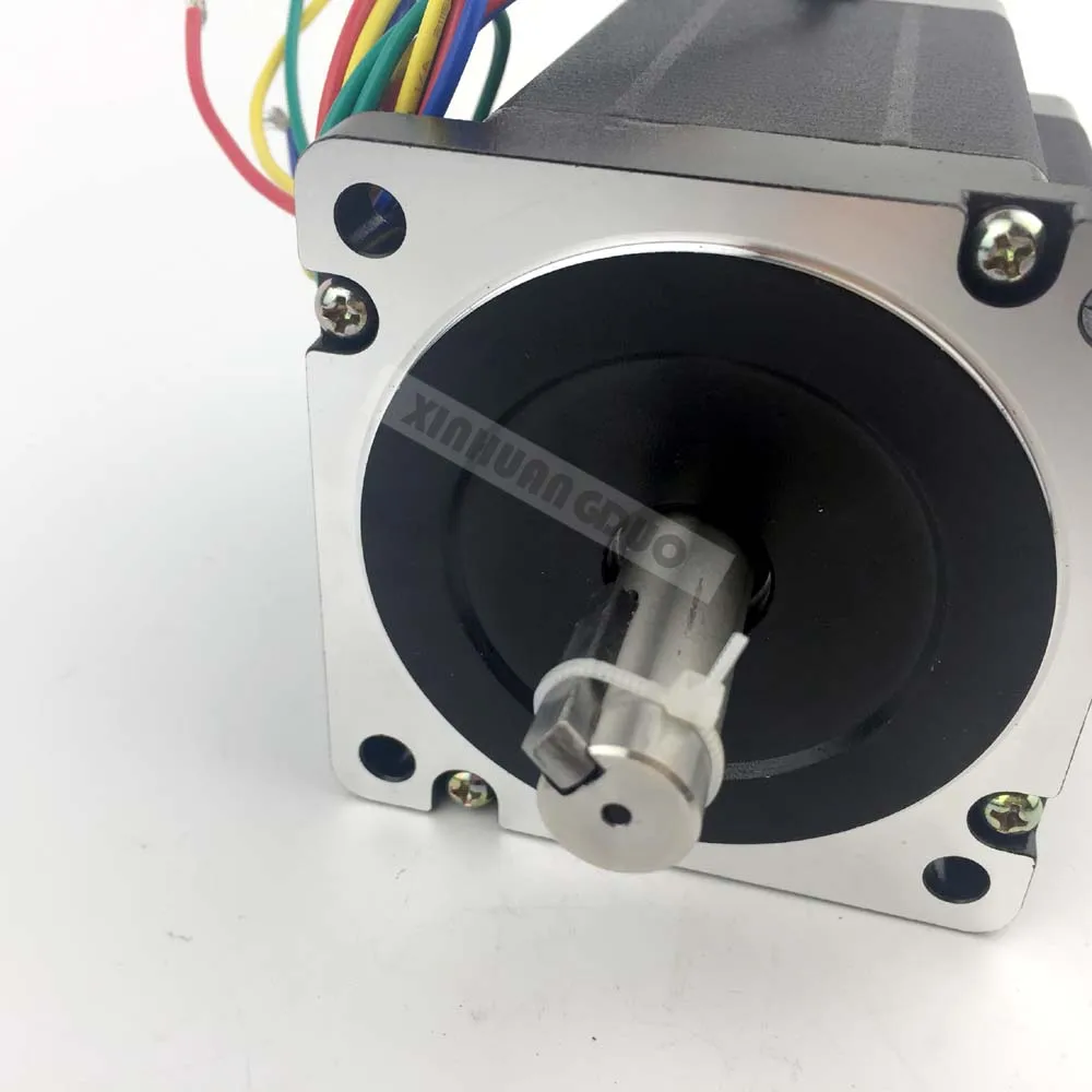 Nema 34 Stepper Motor 86BYG 114MM 5A 1230 oz-in Stepper Motor Shaft 14mm for CNC Engraving Machine High Torque 34HS4802