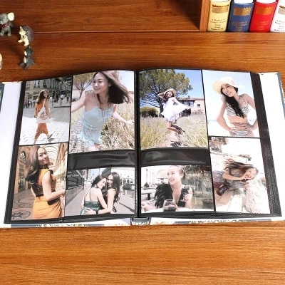 Family large-capacity interstitial photo album, 620 photo album insert bag mixed 5 inch 6 inch 7 inch baby growth album