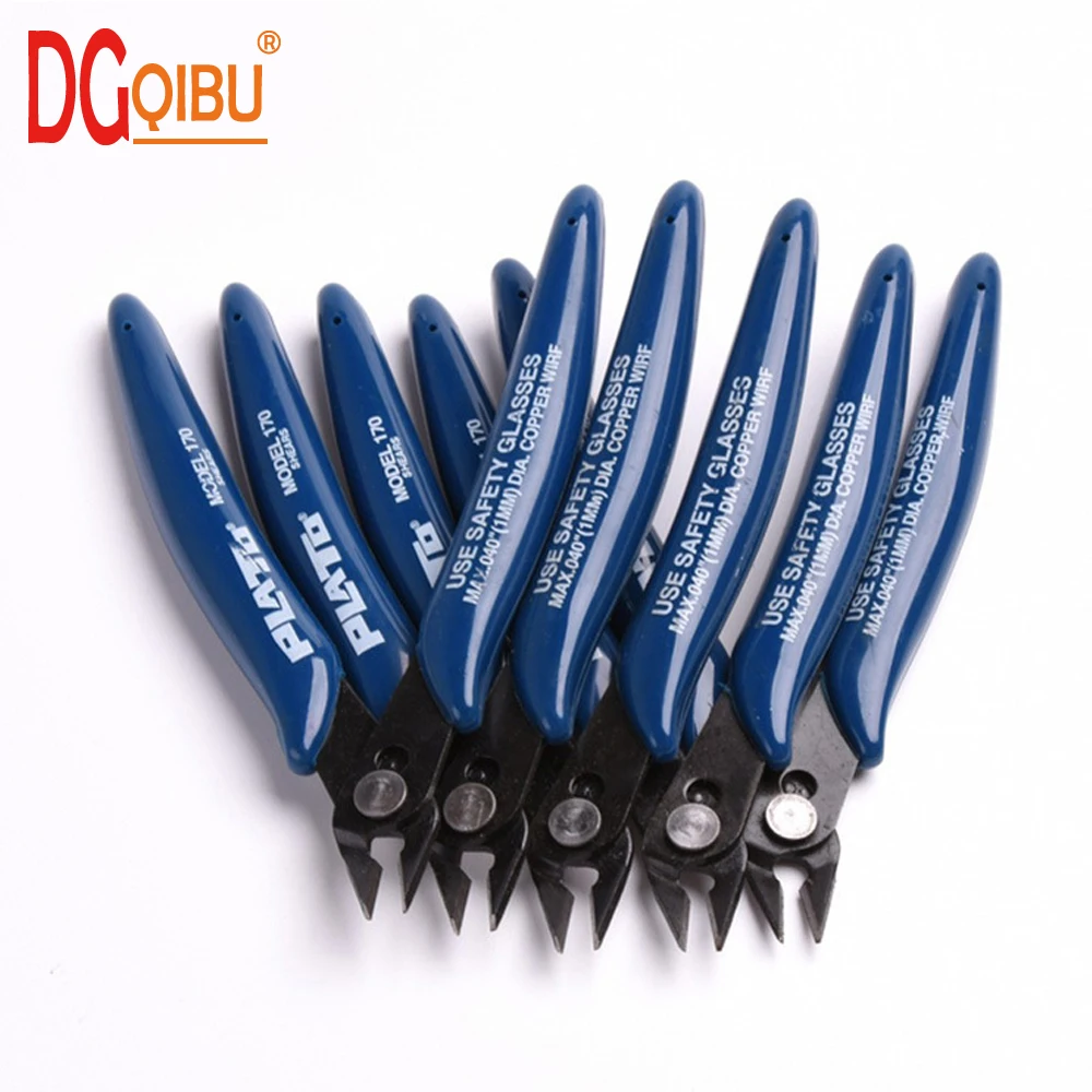 1Pc Diagonal Pliers Carbon Steel Pliers Electrical Wire Cable Cutters Cutting Side Snips Flush Pliers Nipper Hand Tools