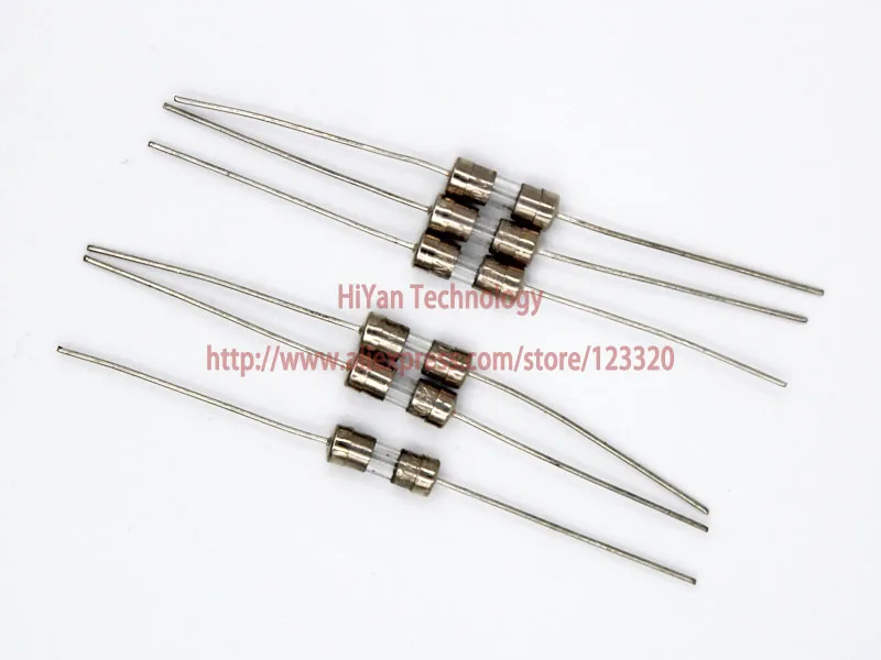 

(200pcs/lot) 3.6*10MM 1.6A Fuses Fast Quick Blow Glass Tube Fuse 3.6x10mm 250V T1.6A With Pins F1.6AL250V