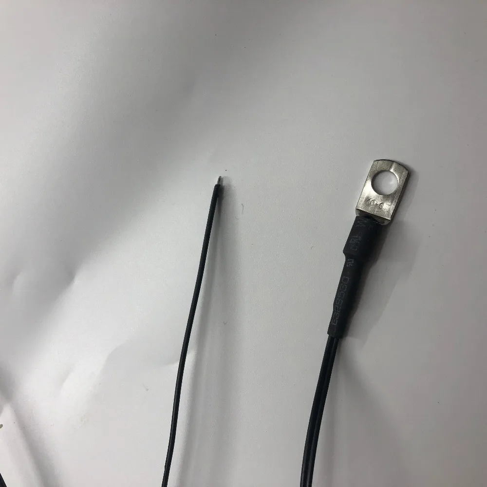 10 قطعة ntc استشعار درجة الحرارة b3950 10k ntc 10k NTC الاستشعار 1% 0.5M حفرة NTC M6 التحقيق مقاوم للماء ntc10k