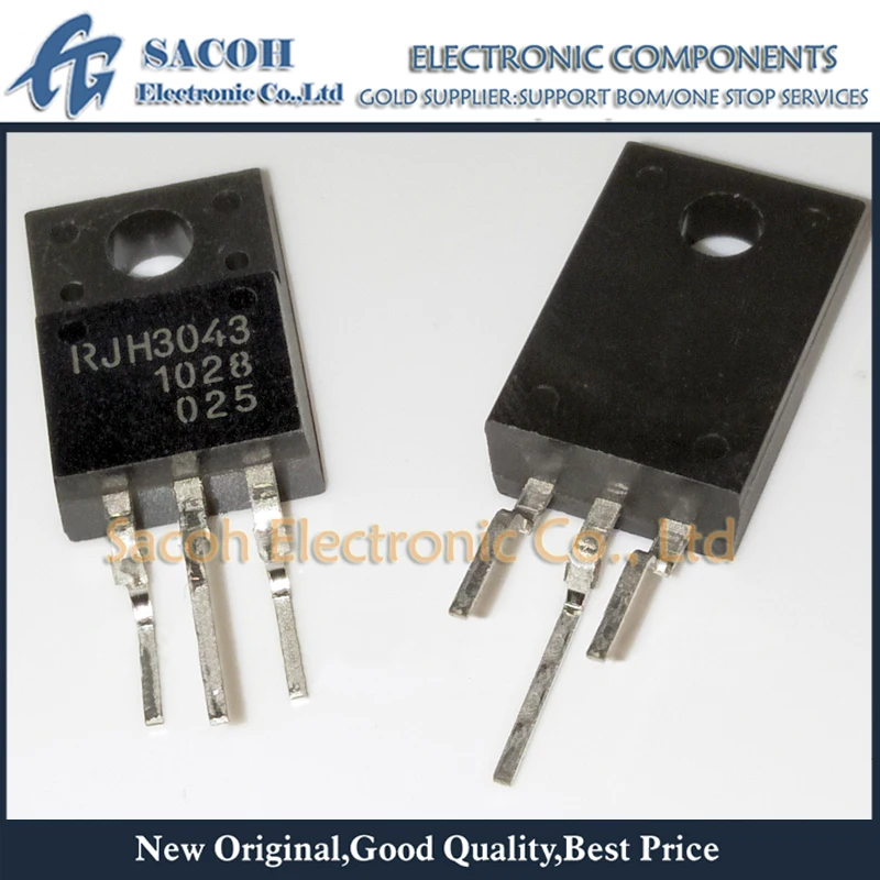 Neues original 10pcs rjh3043dpp rjh3043 rjp3043 oder rjp3042 rjh3042 TO-220F leistung igbt für pdp