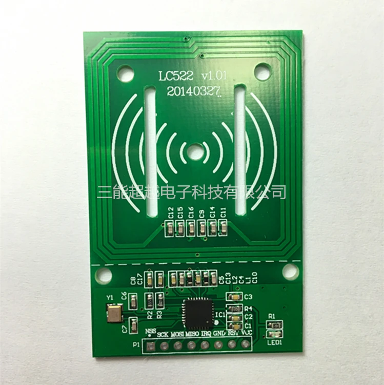 MFRC-522 RFID Radio Frequency IC Card Induction Module Reader Card RC522 Access Control Card Response Key Module