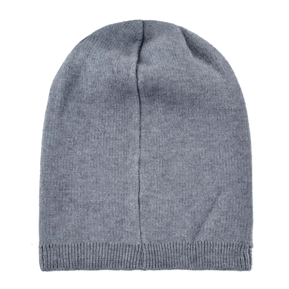 Ladies Fashion Rhinestone Pearls Beanie Women Autumn Winter Knitted Hats Women\'s Solid Color Bonnet Caps Female Knit Skullies