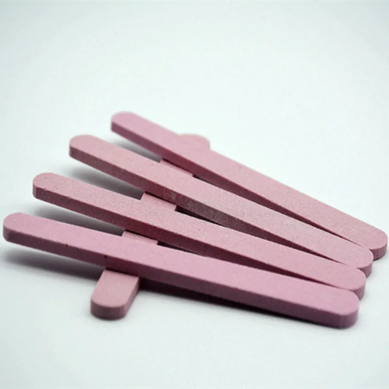 1PC 240# Practical Stone Ceramic Nail Files Pumice Cuticle Remover Trimmer Nail Buffer Saws Art Manicure Tools