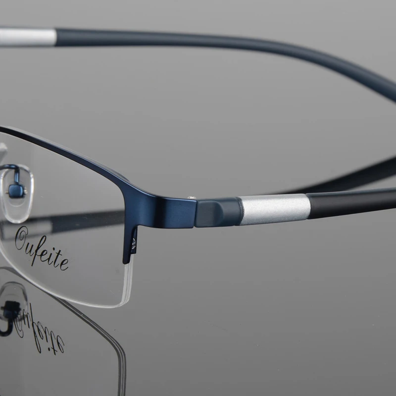 BCLEAR-gafas con montura de titanio para hombre, lentes de lectura graduadas ópticas para ordenador, lentes transparentes