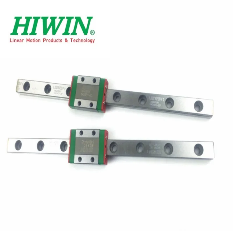 Original Hiwin linear rail 5xMGW12R -L 520mm  +2xMGW12R -L 700mm 7xMGW12C blocks for mini CNC part kit MGN15