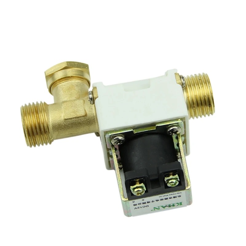 1/2 "วาล์วSolenoidไฟฟ้าสำหรับWater Air N/CปกติปิดDC 12Vใหม่Mar28