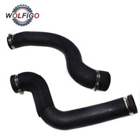 WOLFIGO Left Right Upper Intercooler Hose for Land Rover Range Rover Sport L322 3.6 TDV8 2006-2012 PNH500500 PNH500510