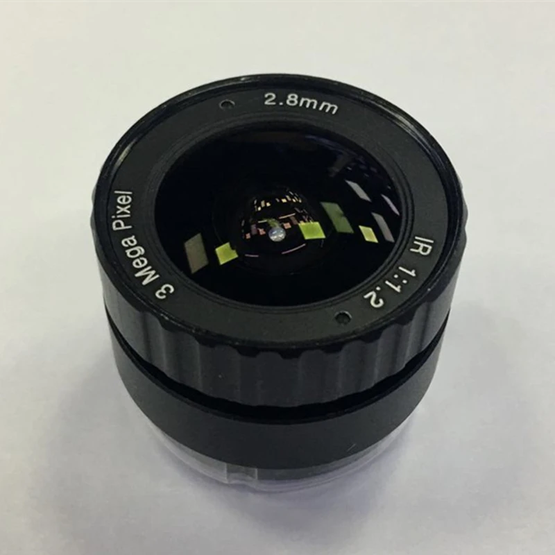 Obiektyw kamery CCTV 2,8 mm 3 MP F1.2 CS Mount 1/2,7" CY-2.8F1.2-3MP