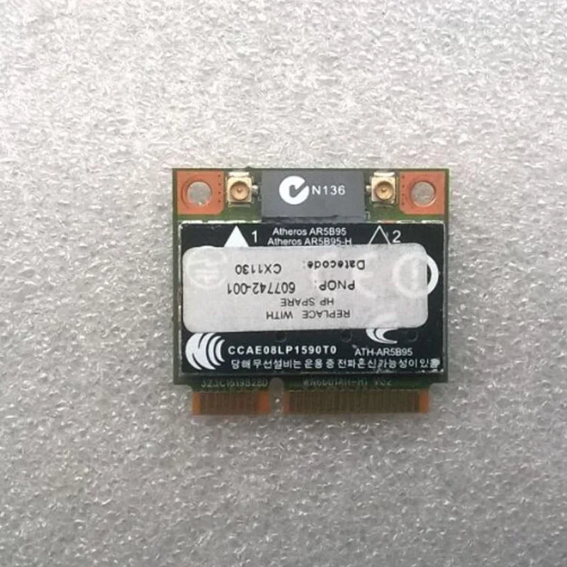 Atheros AR5B95 802.11bgn WLAN card AR9285 For CQ10-422LA MINI 110-3032TU NETBOOK Series, 607742-001 618484-001