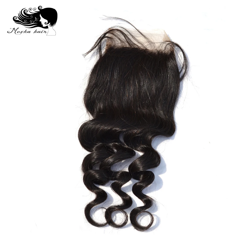 Mocha Hair Lace Closure 4