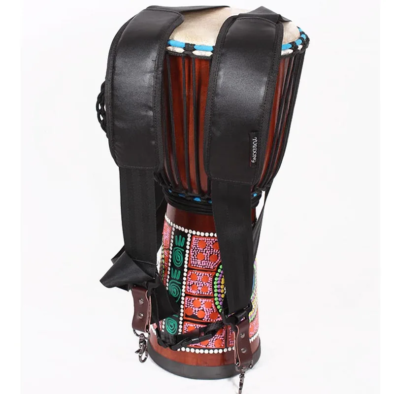 Professional PU Djembe Strap African Hand Drum Belt Percussion Accessories Free Shipping