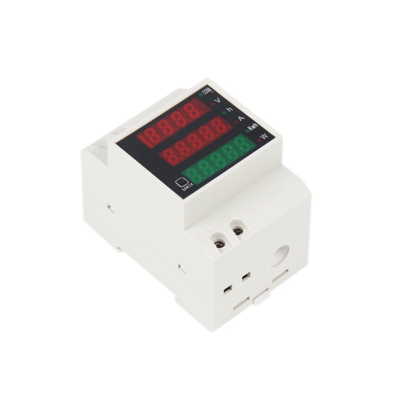 D52-2047 Power Energy Voltmeter Electrical Multi-function Digital Meter Din Rail Meters Power Consumption Meter AC200V-450V