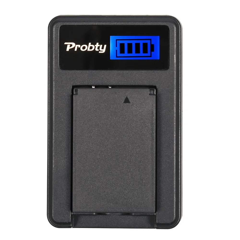 PROBTY 1Pcs 1200mAh LP-E12 LP E12 LPE12 Battery + LCD USB Charger For Canon EOS M M2 100D Rebel SL1 Kiss X7 EOSM EOSM2