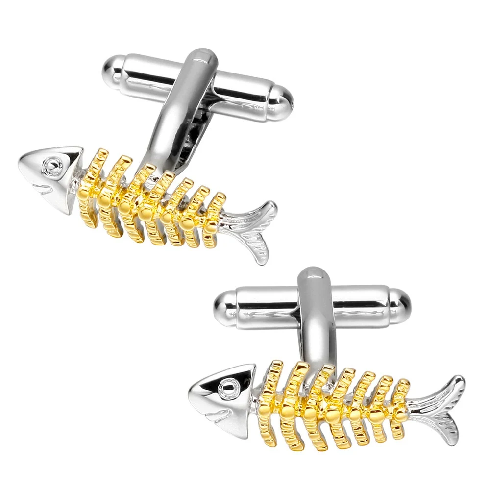 Memolissa High Quality Fish Lobster, Pig, Dog, Dinosaur Deer horse Cufflinks Vehicle animals Cuffs