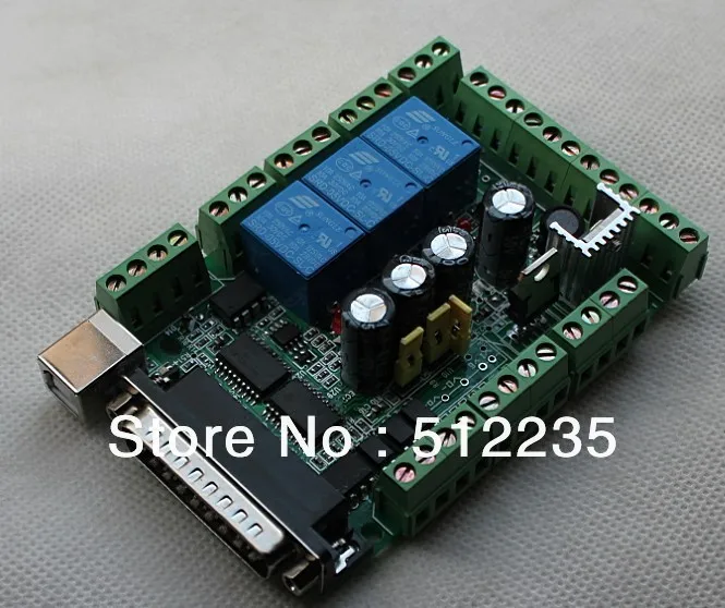 Interface Board MACH3 Interface Board DIY CNC 6-axis Breakout Board  PWM spindle