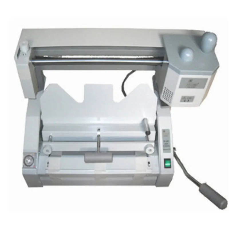 

Hot sale ! Desktop Manual Hot Glue Book Binding Binder Machine 110V/220V DC-30+ Hot Melting Glue Pellets