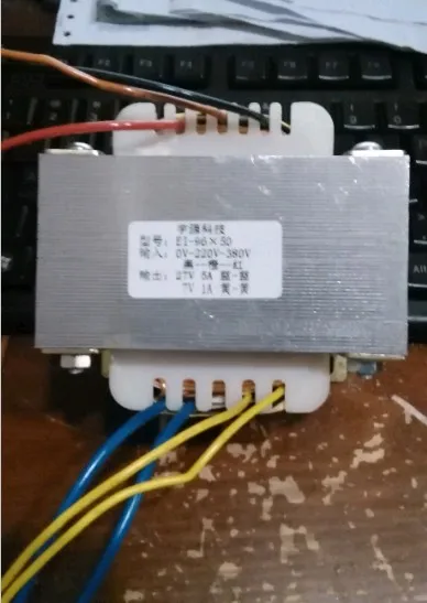 Manufacturer wholesale 200VA x 50 220V 27V5A 7V1A EI96 power transformer electrical transformer