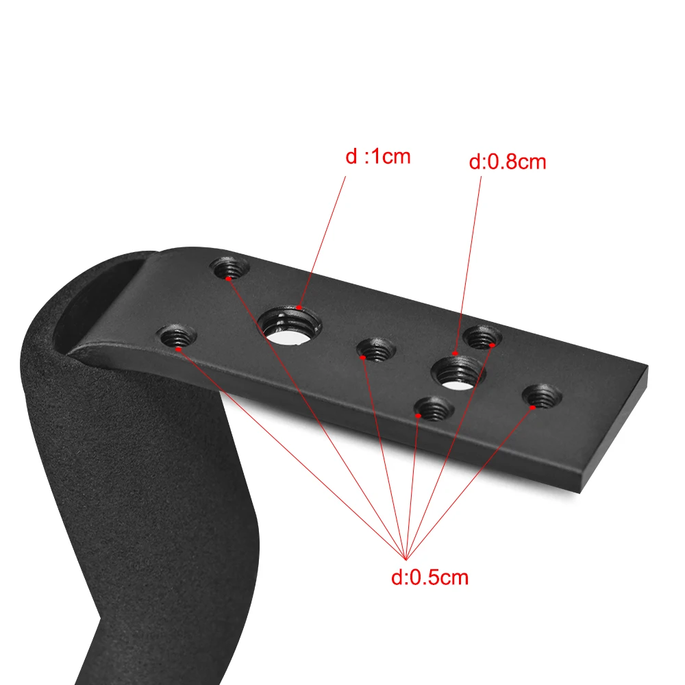 Aluminium Diving Handle Tray Camera Housings Video Bracket Balancer Holder Portable Underwater Diving Photography Stabilizer